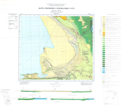 K-40-XXV. Геологическая карта СССР. Карта полезных ископаемых. Мангышлак-Балханская серия