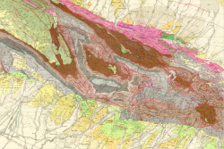 K-42-III. Геологическая карта СССР. Северо-Тянь-Шаньская серия