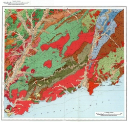 K-53-VIII. Геологическая карта СССР. Серия Сихотэ-Алинская