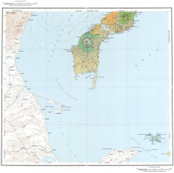 K-55-II. Геологическая карта СССР. Серия Курильская