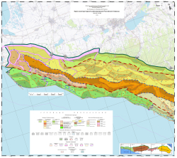Карта неоструктурного районирования Российского Кавказа