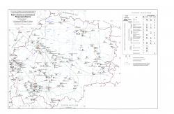 Карта полезных ископаемых Рязанской области