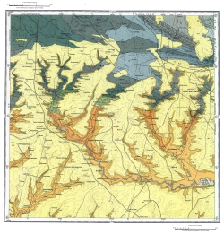 L-37-IV. Государственная геологическая карта СССР. Серия Донбасская