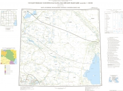 L-38 (Пятигорск). Государственная геологическая карта Российской Федерации. Третье поколение. Скифская серия. Карта полезных ископаемых пресных минеральных вод