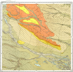 L-38-XXI. Государственная геологическая карта СССР. Серия Кума-Манычская