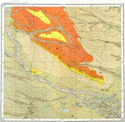 L-38-XXI. Карта полезных ископаемых СССР. Серия Кума-Манычская