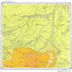 L-38-XXV. Государственная геологическая карта СССР. Серия Кума-Манычская