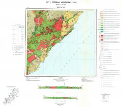 L-53-XXIV. Карта полезных ископаемых СССР. Серия Сихотэ-Алинская.