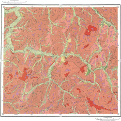 L-53-XXXIII. Государственная геологическая карта Российской Федерации. Карта четвертичных отложений. Серия Южно-Сихотэ-Алинская
