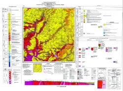 M-35-XVIII (Фастов). Геологическая карта и карта полезных ископаемых дочетвертичных отложений. Серия Центральноукраинская