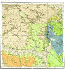 M-38-IX. Геологическая карта и карта полезных ископаемых СССР. Нижне-Волжская серия