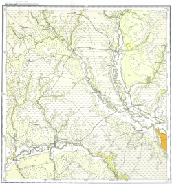 M-38-VIII. Геологическая карта и карта полезных ископаемых СССР. Нижне-Волжская серия