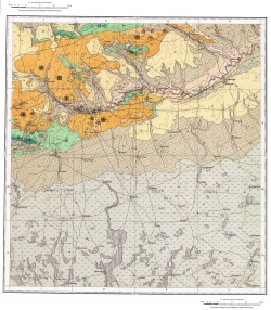 M-39-IX. Карта полезных ископаемых СССР. Серия Прикаспийская