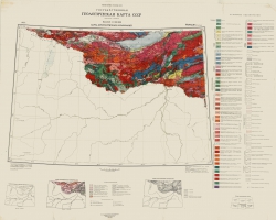 M-(47),48 (Улан-Удэ). Государственная геологическая карта СССР (новая серия). Карта дочетвертичных образований