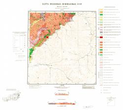 M-51-I. Карта полезных ископаемых СССР. Серия Восточно-Забайкальская.