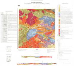 M-53-III. Геологическая карта Российской федерации. Серия Хингано-Буреинская.