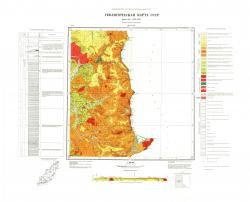 M-54-XV. Геологическая карта СССР. Сихотэ-Алинская серия