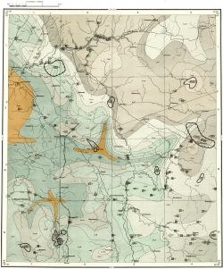 N-36-IV. Карта полезных ископаемых СССР. Московская серия