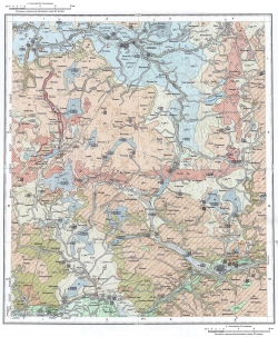 N-36-VIII. Карта четвертичных отложений СССР. Московская серия