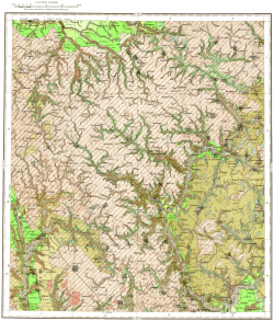 N-36-XIV. Геологическая карта СССР. Карта четвертичных отложений. Московская серия