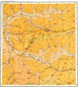 N-38-XXIX. Геологическая карта СССР и карта полезных ископаемых дочетвертичных образований. Средневолжская серия