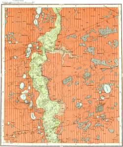 N-42-IV. Геологическая карта СССР. Геологическая карта и карта полезных ископаемых четвертичных образования. Ишимская серия