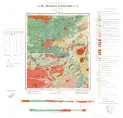 N-53-III. Карта полезных ископаемых СССР. Серия Джугджурская.