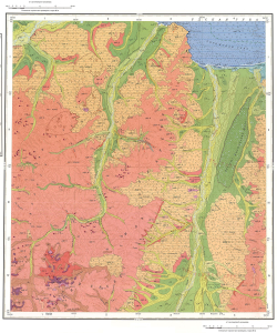 N-53-XVI. Геологическая карта Российской Федерации. Карта четвертичных отложений. Тугурская серия