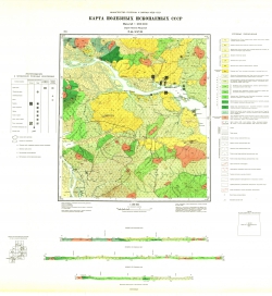 N-54-XXVII. Карта полезных ископаемых СССР. Серия Нижне-Амурская