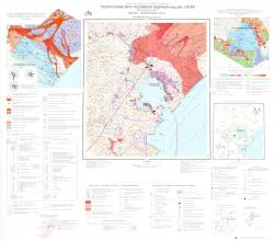 N-57-XXVII (Петропавловск-Камчатский). Государственная геологическая карта Российской Федерации. Южно-Камчатская серия. Эколого-геологическая карта