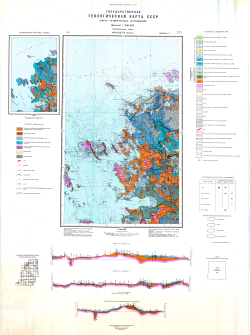 O-34-XII,VI (Хаапсалу). Государственная геологическая карта СССР. Карта четвертичных отложений. Прибалтийская серия