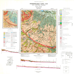 O-34-XXXVI. Геологическая карта СССР. Карта четвертичных отложений. Прибалтийская серия