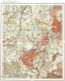 O-35-XXIX. Геологическая карта СССР. Карта четвертичных отложений. Ильменская серия