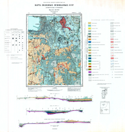 O-36-I. Геологическая карта СССР. Карта полезных ископаемых. Ильменская серия