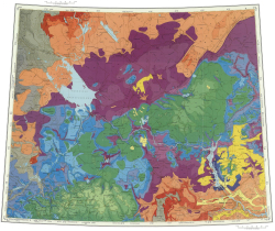 O-37(38) (Ярославль). Государственная геологическая карта СССР. Второе издание. Геологическая карта