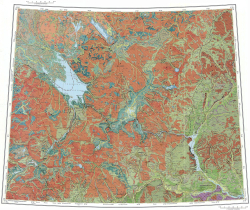 O-37(38) (Ярославль). Государственная геологическая карта СССР. Второе издание. Карта четвертичных образований