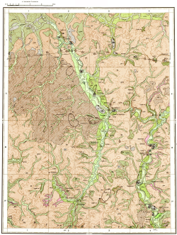 O-38-VI. Геологическая карта СССР. Геологическая карта и карта полезных ископаемых четвертичных образований. Мезенская серия