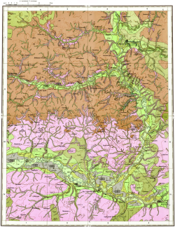 O-38-XI. Геологическая карта СССР. Геологическая карта и карта полезных ископаемых четвертичных образований. Мезенская серия