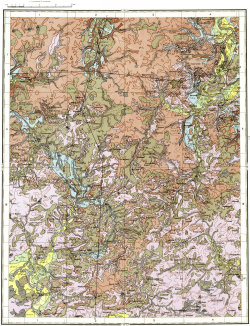 O-38-XII. Геологическая карта СССР. Геологическая карта и карта полезных ископаемых четвертичных образований. Мезенская серия