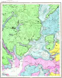 O-38-XX. Геологическая карта СССР. Геологическая карта и карта полезных ископаемых дочетвертичных образований. Средневолжская серия