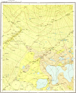 O-42-XXXVI. Геологическая карта СССР. Ишимская серия