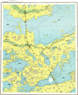 O-44-XXXI. Геологическая карта СССР. Карта четвертичных образований. Тобольская серия