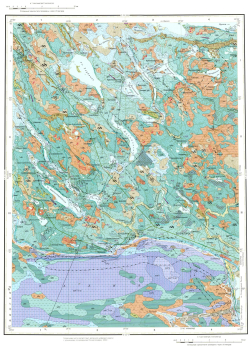 P-35-XXXVI. Геологическая карта Российской Федерации. Карта четвертичных отложений. Карельская серия
