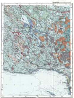 P-35-XXXVI. Карта четвертичных образований СССР. Карельская серия