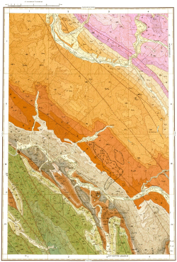 P-53-VI. Геологическая карта СССР. Майская серия
