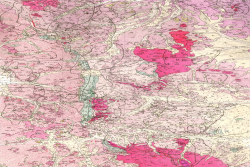 P-55-I. Геологическая карта СССР. Геологическая карта и карта полезных ископаемых дочетвертичных образований. Яно-Индигирская серия