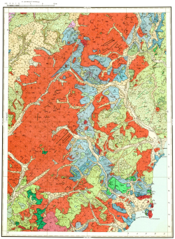 P-56-XXX. Геологическая карта СССР. Геологическая карта и карта полезных ископаемых дочетвертичных образований. Магаданская серия