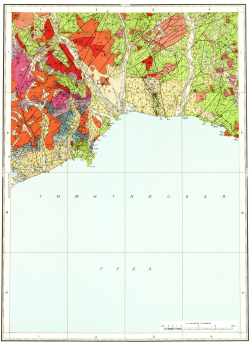 P-57-XX. Геологическая карта СССР. Геологическая карта и карта полезных ископаемых дочетвертичных образований. Магаданская серия