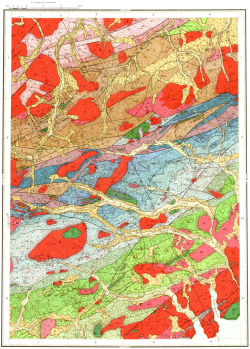 P-57-XXIV. Геологическая карта СССР. Геологическая карта и карта полезных ископаемых дочетвертичных образований. Магаданская серия