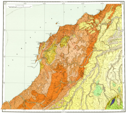 P-57-XXXVI; P-58-XXXI. Геологическая карта СССР. Корякская серия